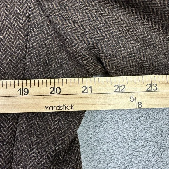 Brooks Brothers 346 Blazer Mens 41R Brown Herringbone Wool Suit Jacket READ - Picture 13 of 14
